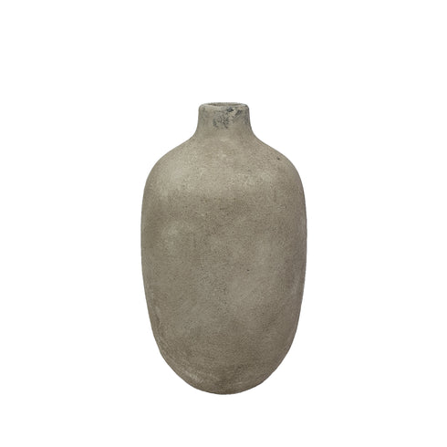 Alesso, Vase, dia25xH43cm, Sandy grey